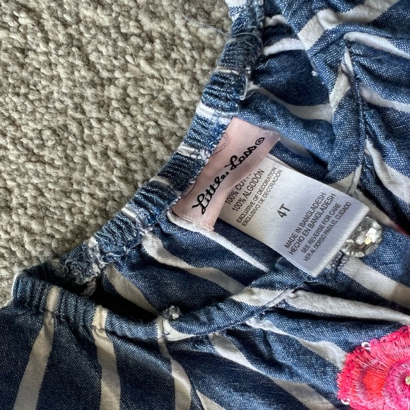 Little Lass And Wonder Nation Girls 4T Jumpsuit Bundle - Picture 3 of 6